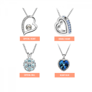 Day Dealers - Vier Swarovski Element Colliers Day Dealers - Vier Swarovski Element Colliers