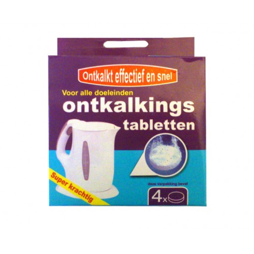 Deal Chimp - 4 Ontkalking tabletten voor maar €5.95! Deal Chimp - 4 Ontkalking tabletten voor maar €5.95!