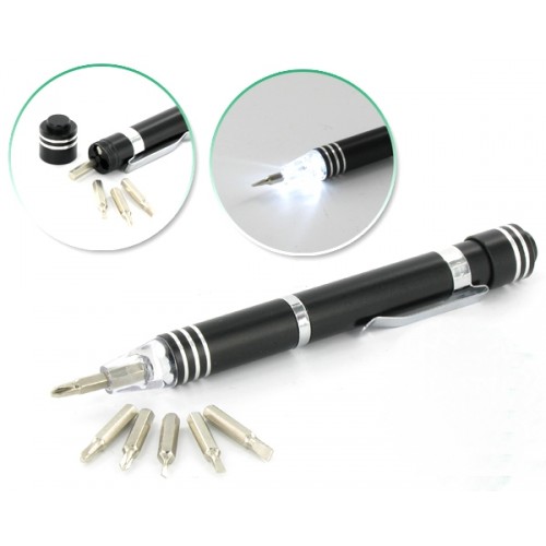 Deal Chimp - 6-in-1 Precisieset met LED-verlichting Deal Chimp - 6-in-1 Precisieset met LED-verlichting