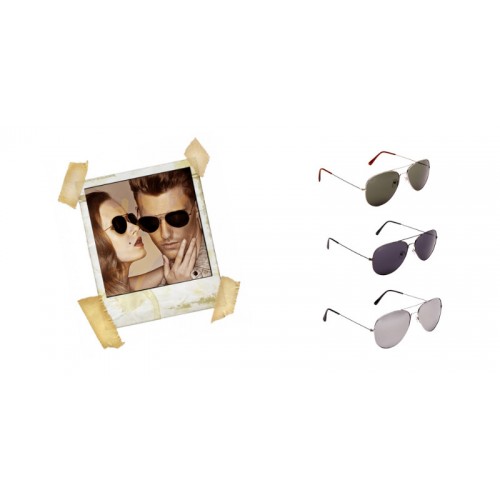 Deal Chimp - Aviator zonnebrillen - keuze uit drie kleuren! Deal Chimp - Aviator zonnebrillen - keuze uit drie kleuren!