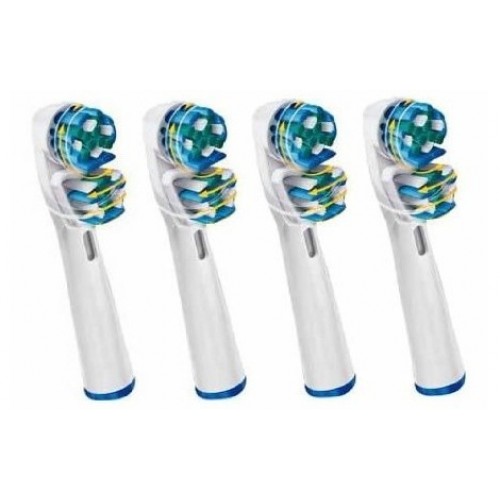 Deal Chimp - Dubbele borstelkoppen, geschikt voor Oral-B, 4 borstels Deal Chimp - Dubbele borstelkoppen, geschikt voor Oral-B, 4 borstels