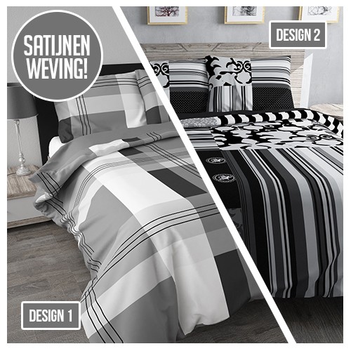 Deal Chimp - Luxe Dekbed overtrek - keuze uit twee designs! Deal Chimp - Luxe Dekbed overtrek - keuze uit twee designs!