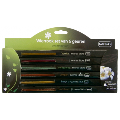 Deal Chimp - Wierookset van 6 geuren