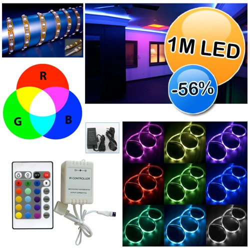 Deal Digger - 1 Meter Rgb Led Strip Deal Digger - 1 Meter Rgb Led Strip