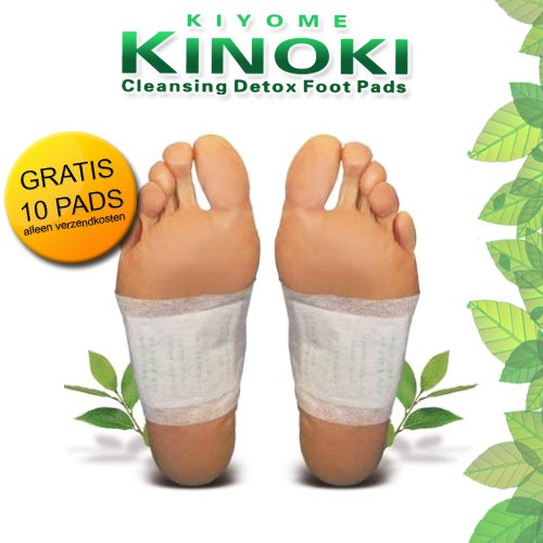 Deal Digger - 10 X Kinoki Detox Voetpleisters (Gratis)