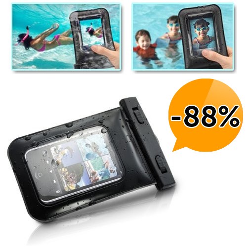 Deal Digger - 100% Waterdichte Hoes Voor Je Smartphone.