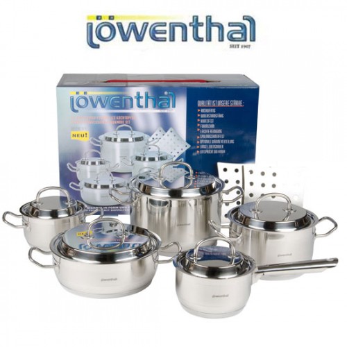 Deal Digger - 12-Delige Löwenthal Pannenset Deal Digger - 12-Delige Löwenthal Pannenset
