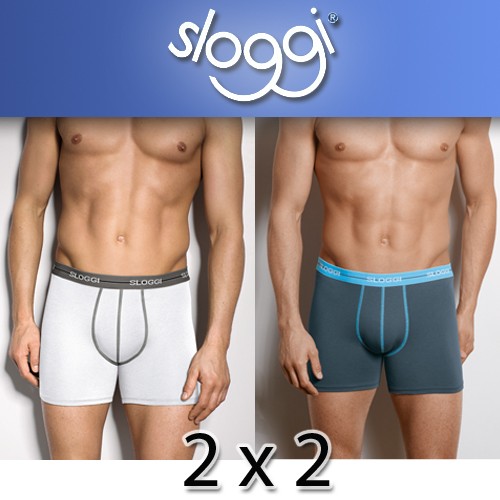 Deal Digger - 2 X 2 Heren Boxers Van Sloggi: Deal Digger - 2 X 2 Heren Boxers Van Sloggi: