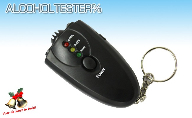 Deal Digger - 2 X Sleutelhanger Alcoholtester: