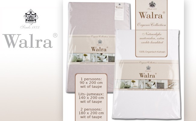 Deal Digger - 2 X Walra Organic Kwaliteitshoeslakens Deal Digger - 2 X Walra Organic Kwaliteitshoeslakens