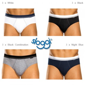 Deal Digger - 3 Pack Midi Mannen Slip Van Sloggi: