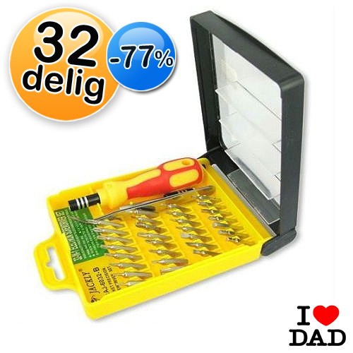 Deal Digger - 32-Delige Professionele Precisie Gereedschap Kit Deal Digger - 32-Delige Professionele Precisie Gereedschap Kit