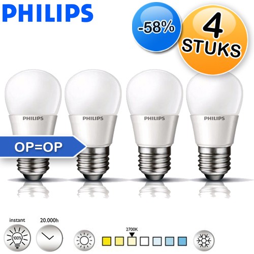 Deal Digger - 4X Philips Myaccent E27 Led Lamp Deal Digger - 4X Philips Myaccent E27 Led Lamp