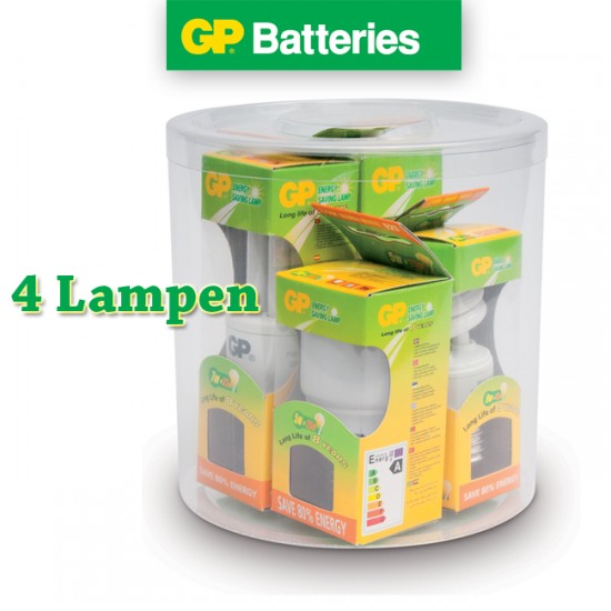 Deal Digger - 4X Spaarlamp Van Gp - Energy Saver Silo