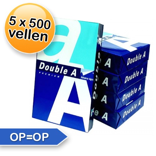 Deal Digger - 5 X 500 Vellen 80Gr Double A Print Papier: