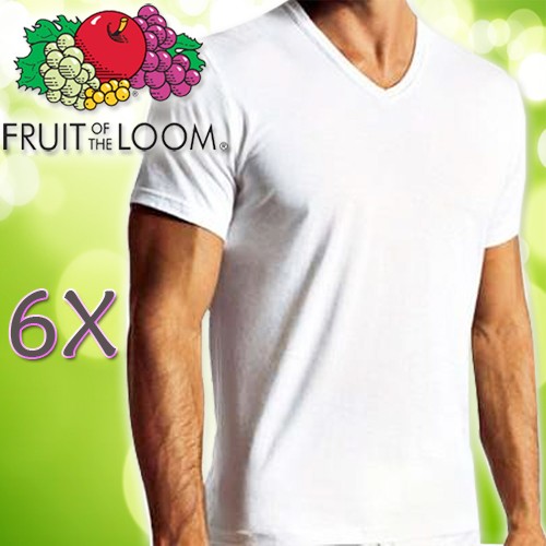 Deal Digger - 6 X Fruit Of The Loom V-neck