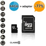 Deal Digger - 64Gb Micro Sd Kaart (Class10), Inclusief Adapter