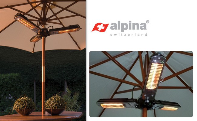 Deal Digger - Alpina Terrasverwarmer Voor Onder De Parasol Deal Digger - Alpina Terrasverwarmer Voor Onder De Parasol