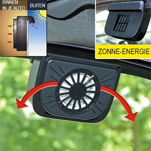 Deal Digger - Auto-Ventilator Op Zonne-Energie