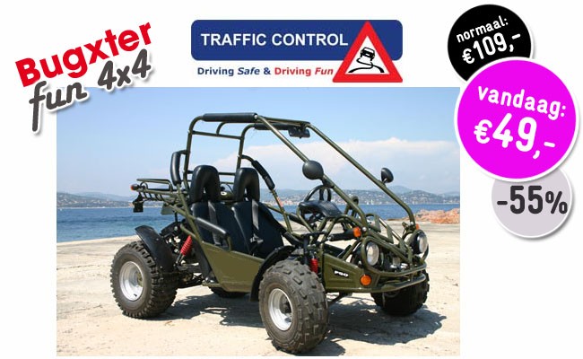 Deal Digger - Avontuurlijk In Een Bugxter Rijden (2 Uur) Deal Digger - Avontuurlijk In Een Bugxter Rijden (2 Uur)