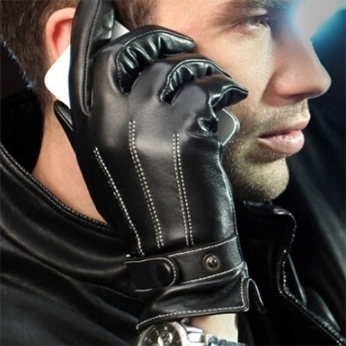 Deal Digger - Chique Touchscreen Handschoenen - Van Pu Leder!