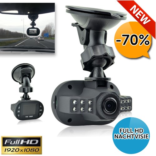 Deal Digger - Dashcam Full Hd Met Nachtvisie En G-sensor Camera