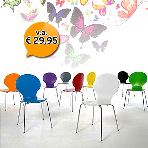 Deal Digger - Design Vlinderstoelen In 10 Kleuren