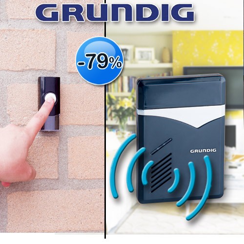 Deal Digger - Draadloze Deurbel Van Grundig Deal Digger - Draadloze Deurbel Van Grundig