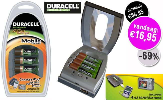 Deal Digger - Duracell Recharger Deal Digger - Duracell Recharger