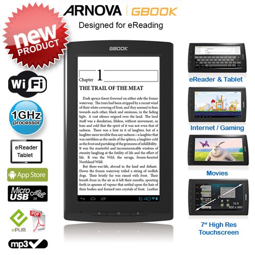 Deal Digger - E-reader / Tablet - Archos Arnova Gbook Deal Digger - E-reader / Tablet - Archos Arnova Gbook