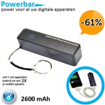 Deal Digger - Externe Super Accu 2600Mah Herlaadbaar