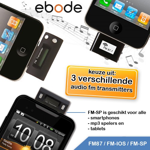 Deal Digger - Fm Transmitter Voor Smartphones, Mp3 Spelers En Tablets