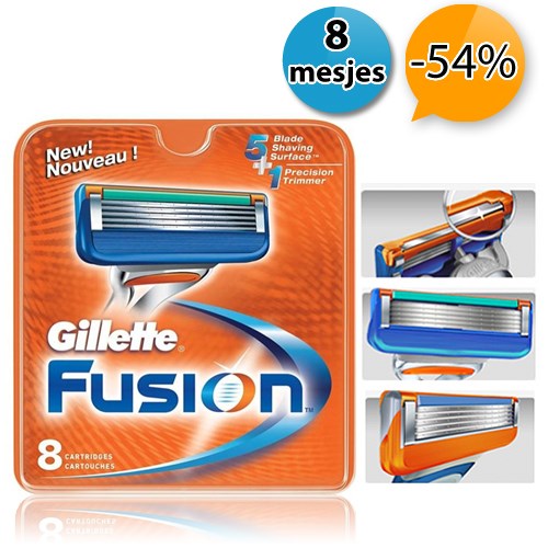 Deal Digger - Gillette Fusion 8-Pack Scheermesjes