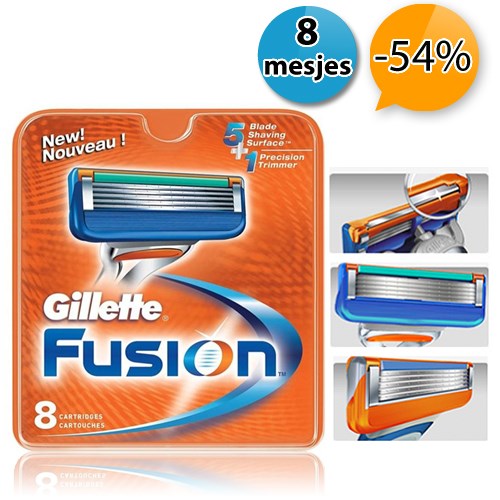 Deal Digger - Gillette Fusion 8-Pack Scheermesjes