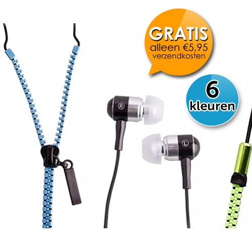 Deal Digger - Gratis - Hippe Ritssluiting Oordopjes!