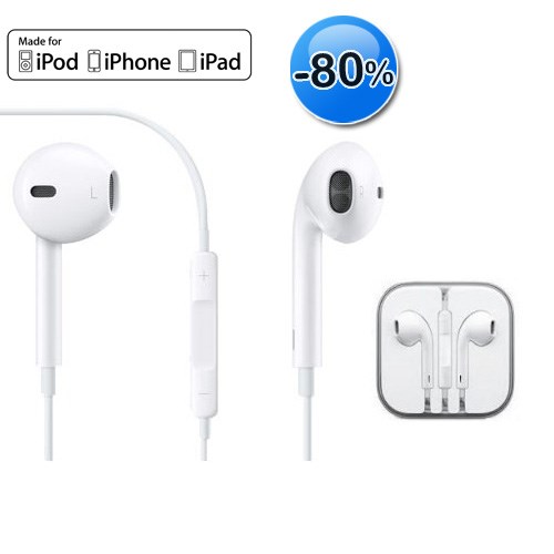 Deal Digger - Headset Voor Apple (Iphone 5) Met Microfoon: