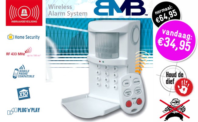 Deal Digger - Homeguard Bs800 Plug And Play Beveiligingssysteem Deal Digger - Homeguard Bs800 Plug And Play Beveiligingssysteem