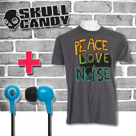 Deal Digger - In-ear Hoofdtelefoon + T-shirt Van Skullcandy: