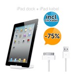 Deal Digger - Ipad Dock + 2 Meter Kabel (Voor Ipad 1,2,3)