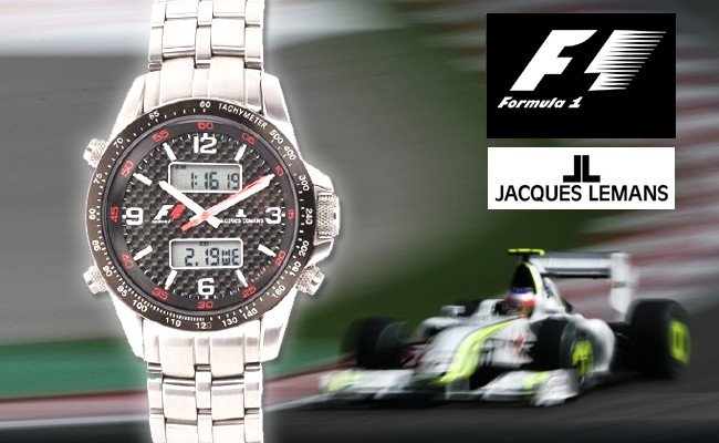 Deal Digger - Jacques Lemans F1 Multifunction-chrono Horloge Deal Digger - Jacques Lemans F1 Multifunction-chrono Horloge