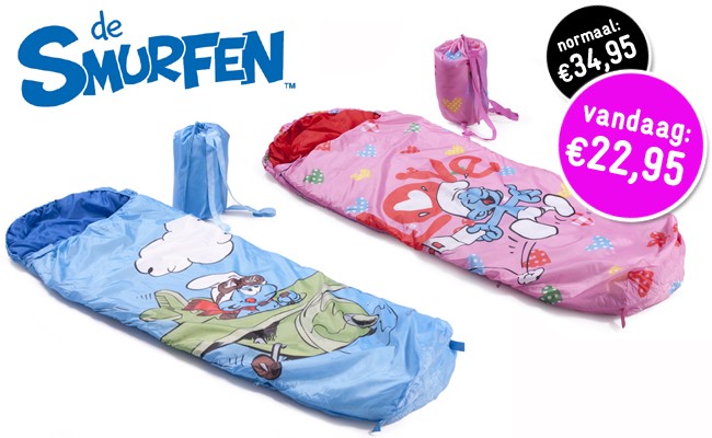 Deal Digger - Kinderslaapzak Smurfen Deal Digger - Kinderslaapzak Smurfen