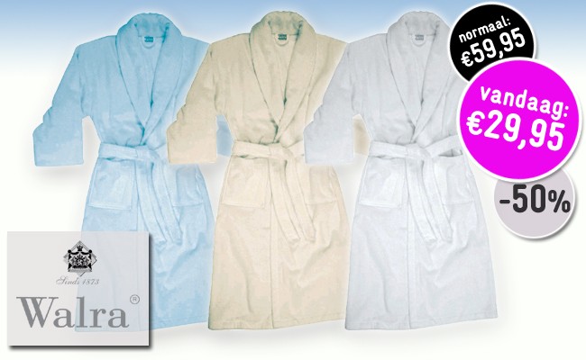 Deal Digger - Kwaliteitsbadjas Van Walra Deal Digger - Kwaliteitsbadjas Van Walra