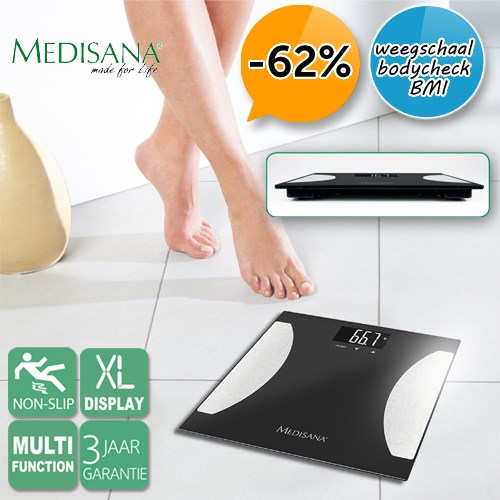 Deal Digger - Medisana Bs 475 Personenweegschaal Met Bodycheck + Bmi