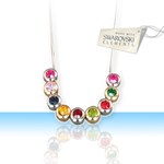 Deal Digger - Multi Color Hanger Met Swarovski Elementen: