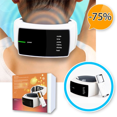 Deal Digger - Neck Massager Met Afstandsbediening En Elektrische Impulsen