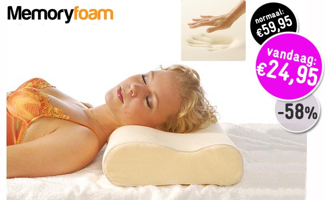 Deal Digger - Orthopedisch Traagschuim Kussen Deal Digger - Orthopedisch Traagschuim Kussen