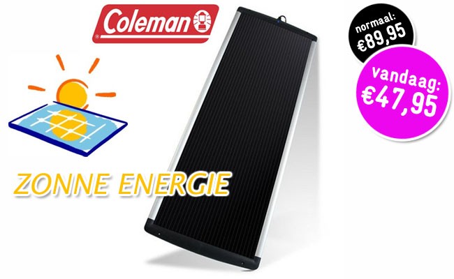 Deal Digger - Plug And Play Portable Zonnepaneel Van Coleman Deal Digger - Plug And Play Portable Zonnepaneel Van Coleman