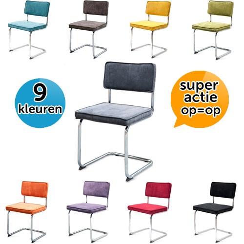 Deal Digger - Prachtige Design Stoelen In Verschillende Kleuren: