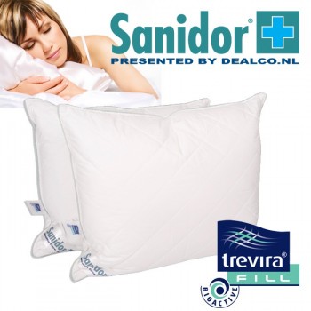 Deal Digger - Sanidor Antiallergie Luxe Hoofdkussenset Van 2 Deal Digger - Sanidor Antiallergie Luxe Hoofdkussenset Van 2