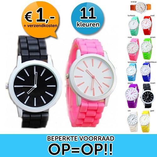 Deal Digger - Silicon Design Horloge: